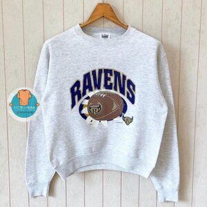 Baltimore Ravens 1996 Ravens NFL CSA Made In USA 1618 Shirt Sweatshirt Retro